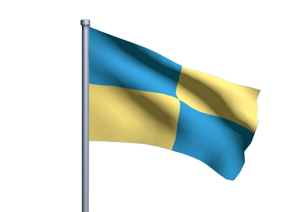 the flag of ofnale while waving